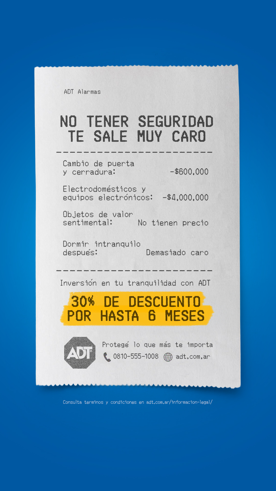 ADT Argentina Facebook ad