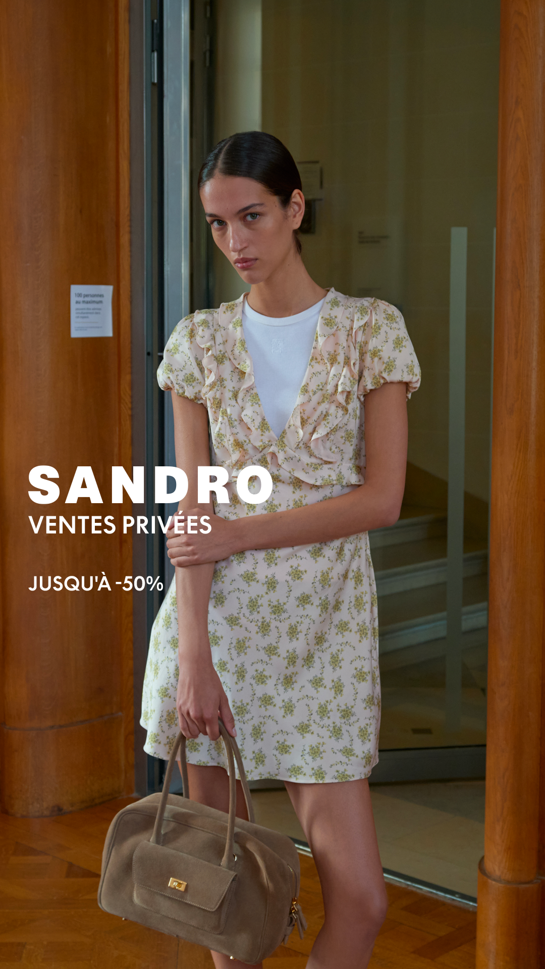 Sandro Facebook ad
