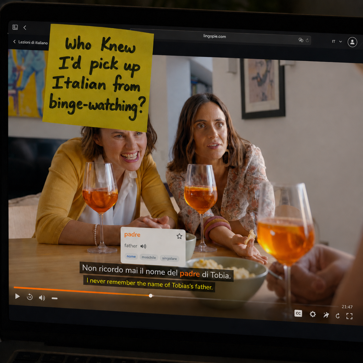 Lingopie Facebook ad from Jun 22, 2026