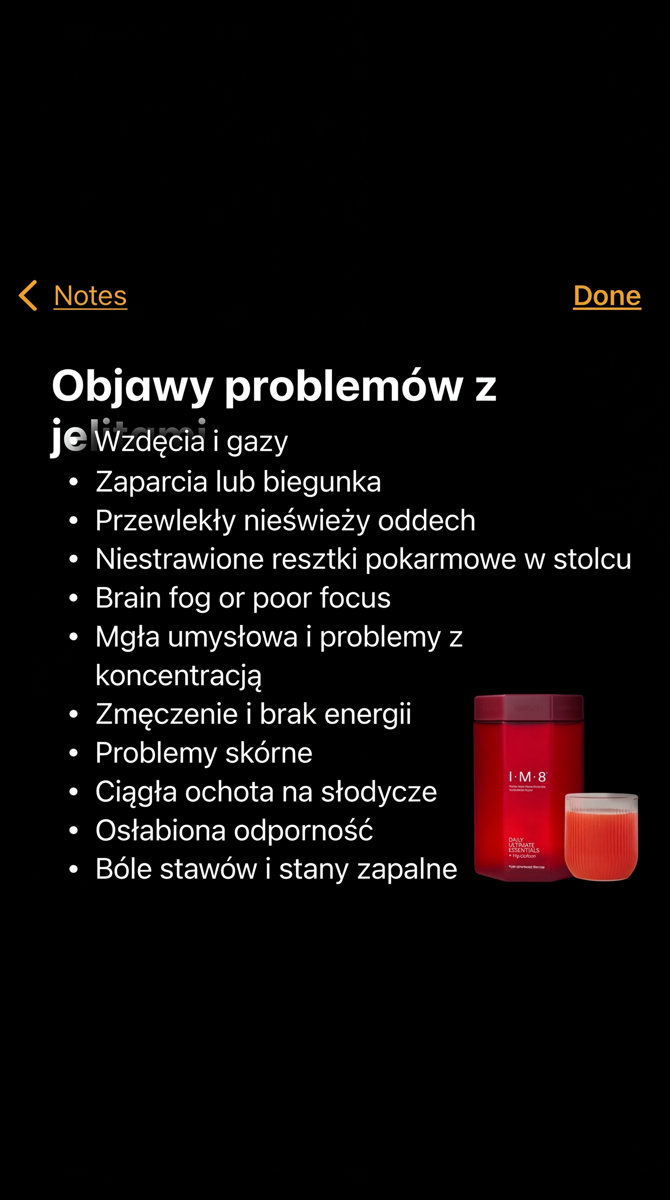 IM8 Health Global Facebook ad