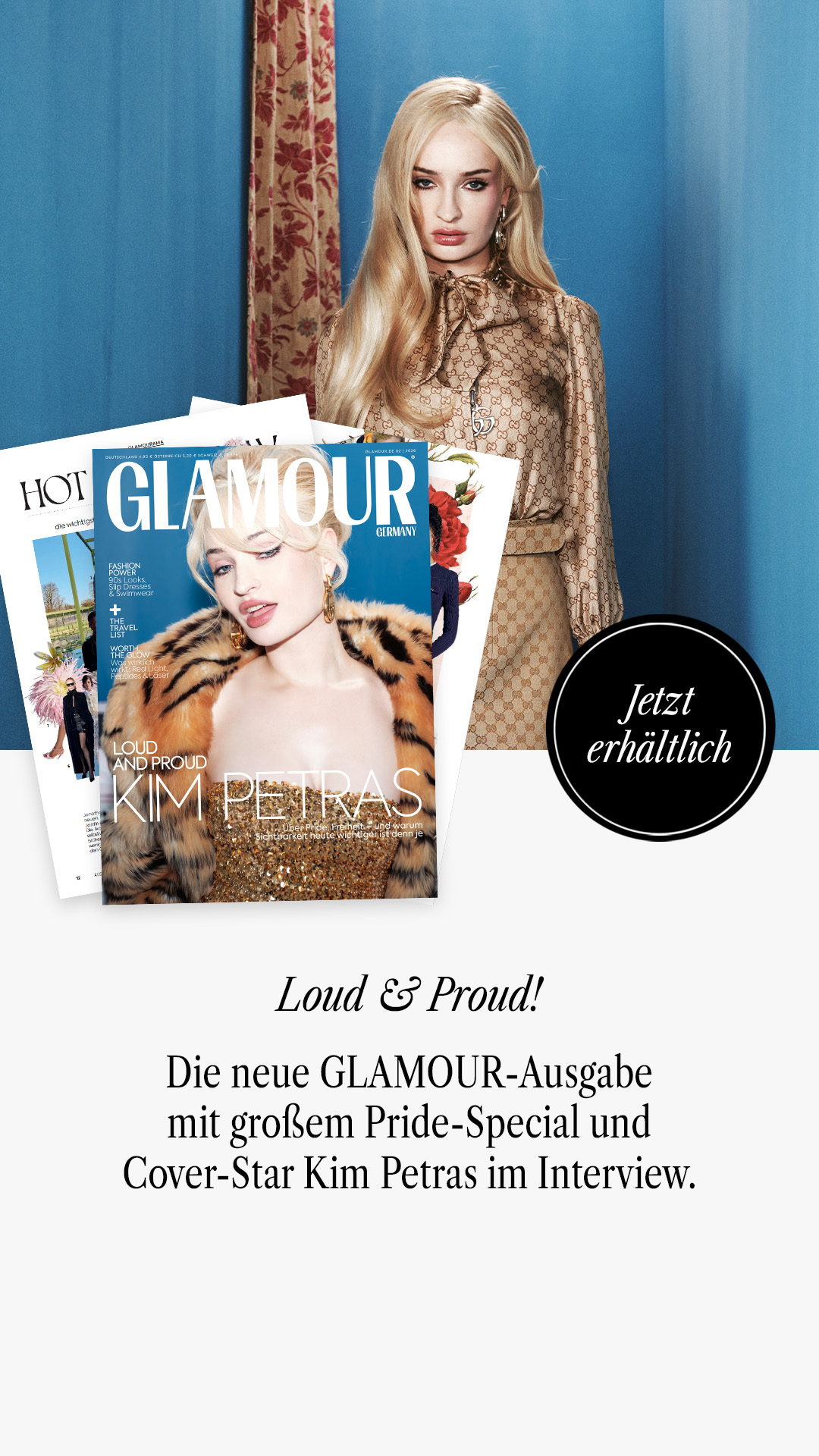 GLAMOUR Germany Facebook ad: Condé Nast: GLAMOUR