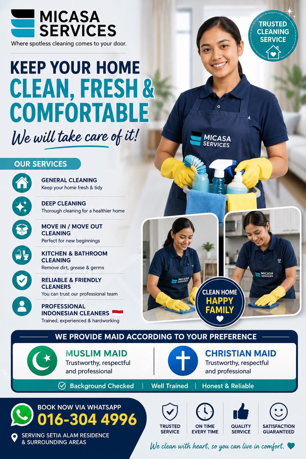 Micasa Services Facebook ad