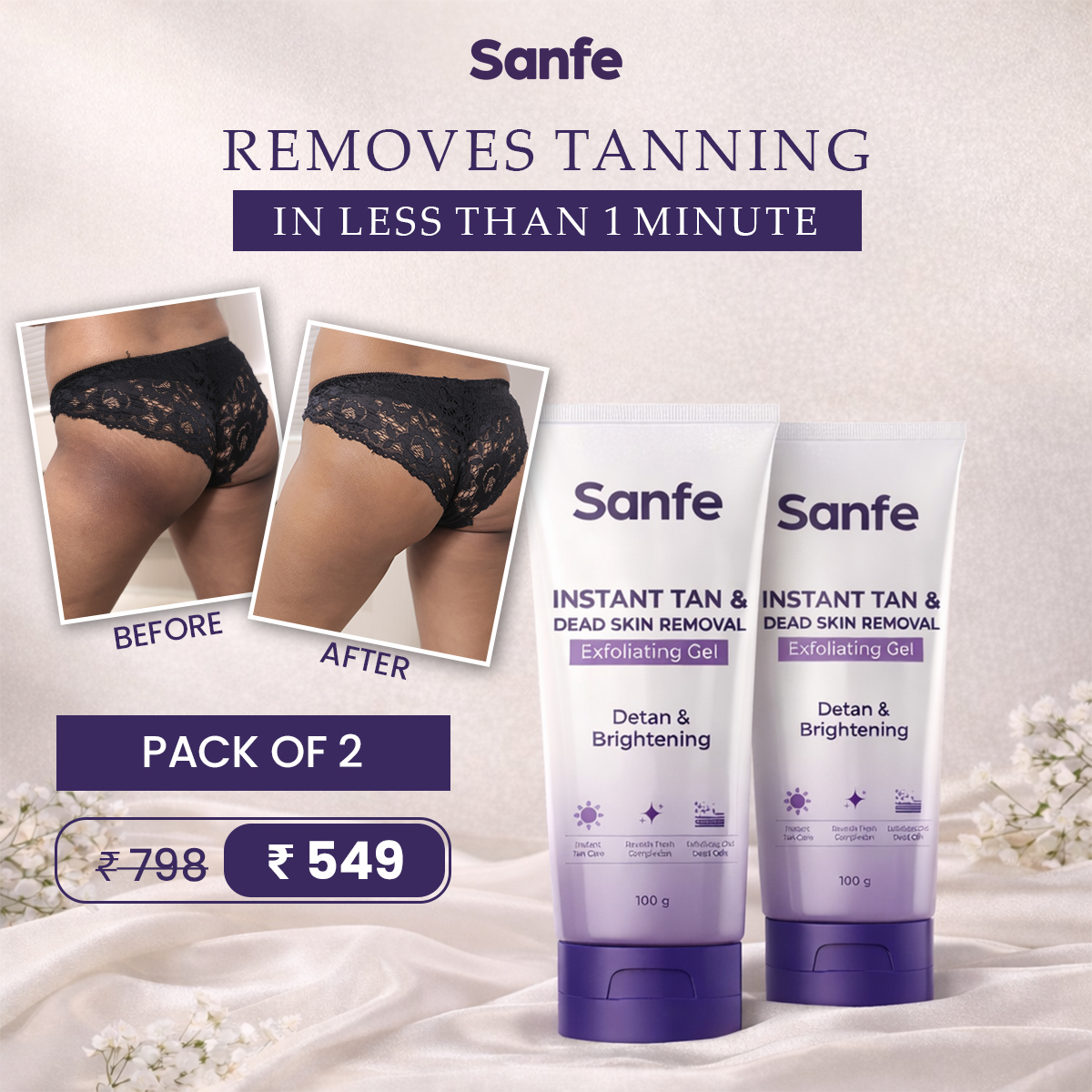 Skincare by Sanfe Facebook ad