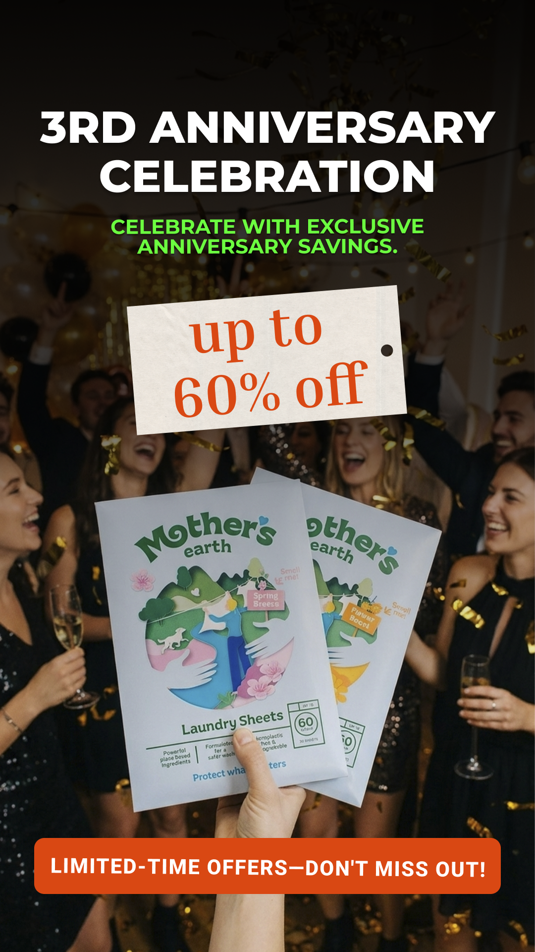 Mothers Earth Facebook ad