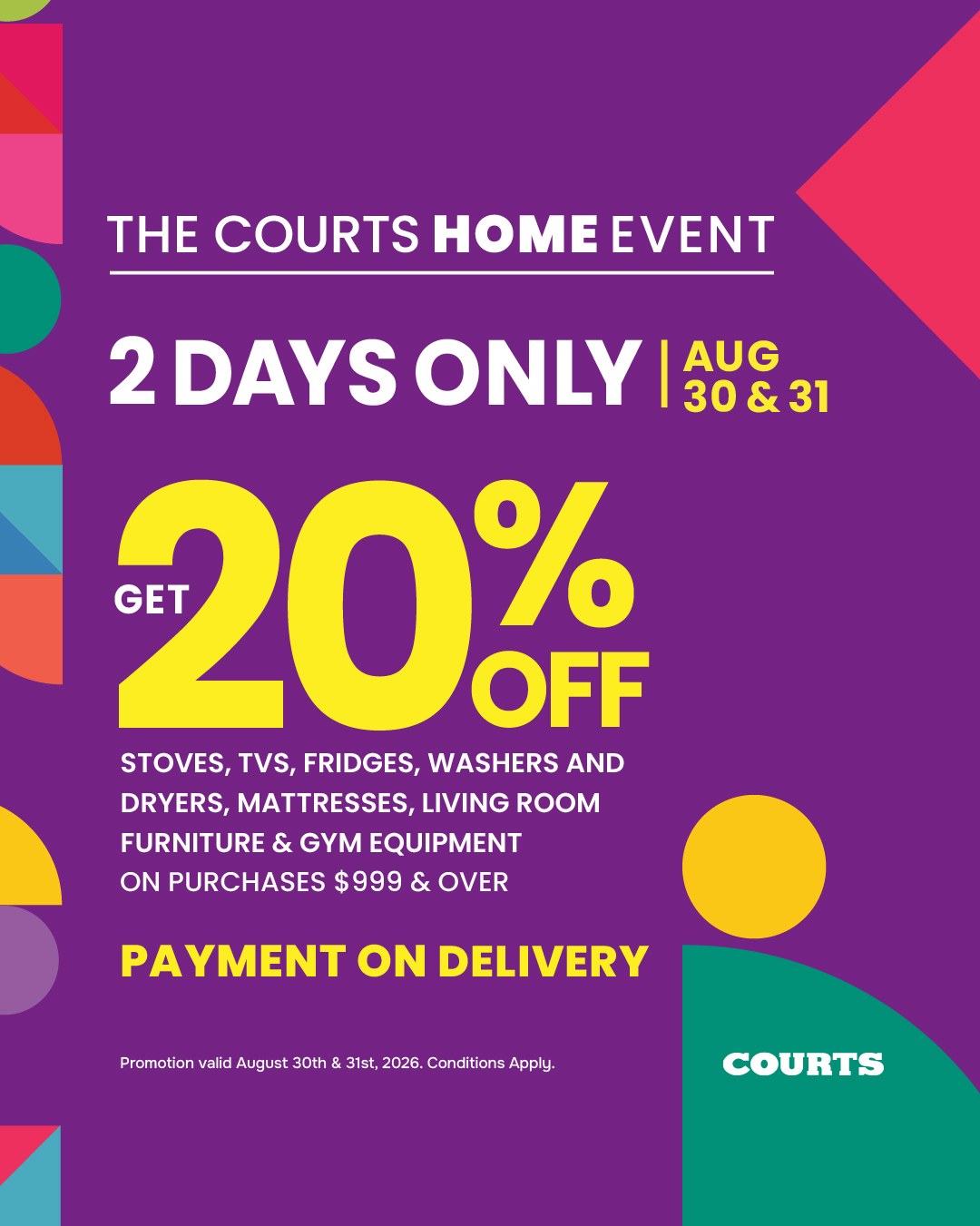 Courts Trinidad & Tobago Facebook ad