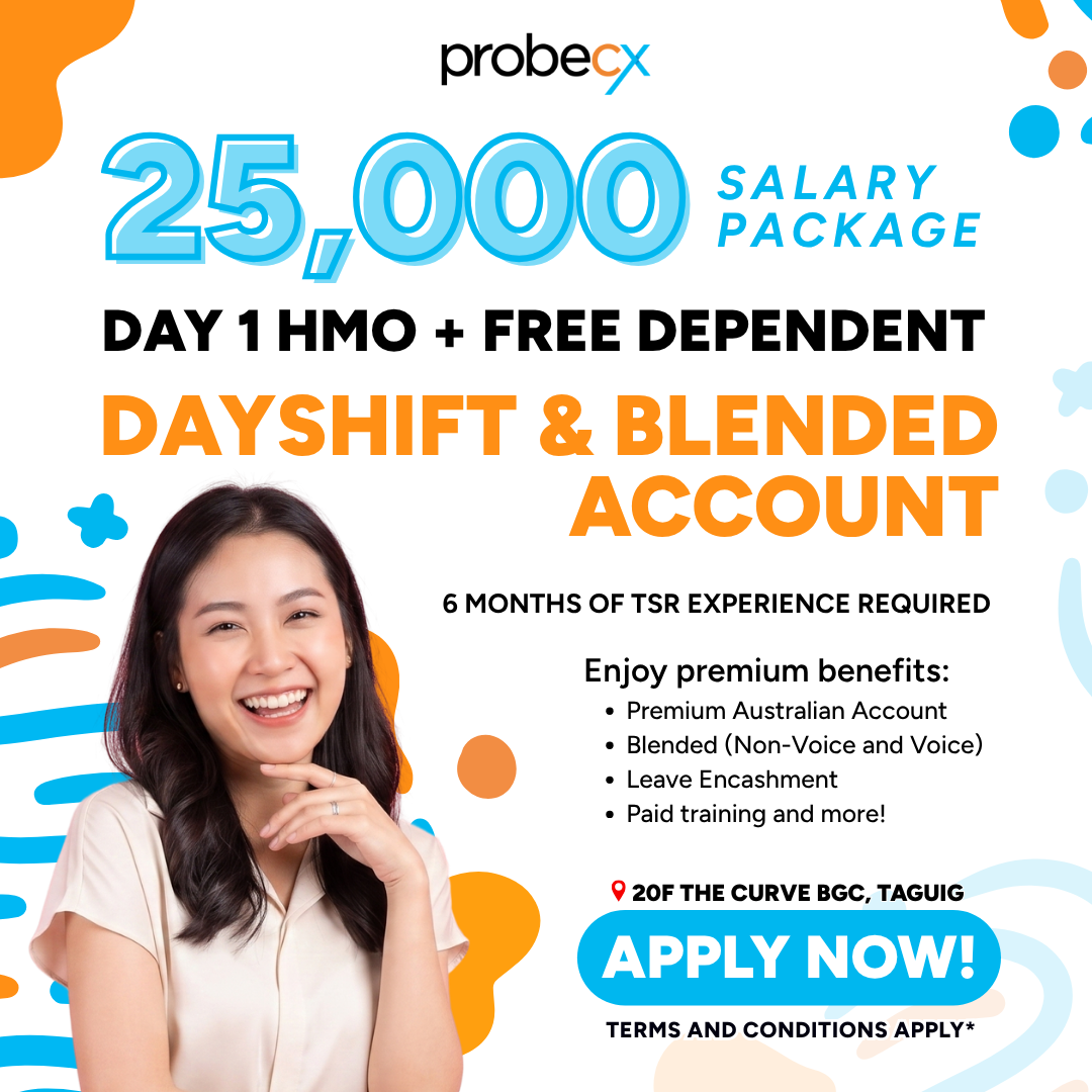 Probe CX Philippines Facebook ad