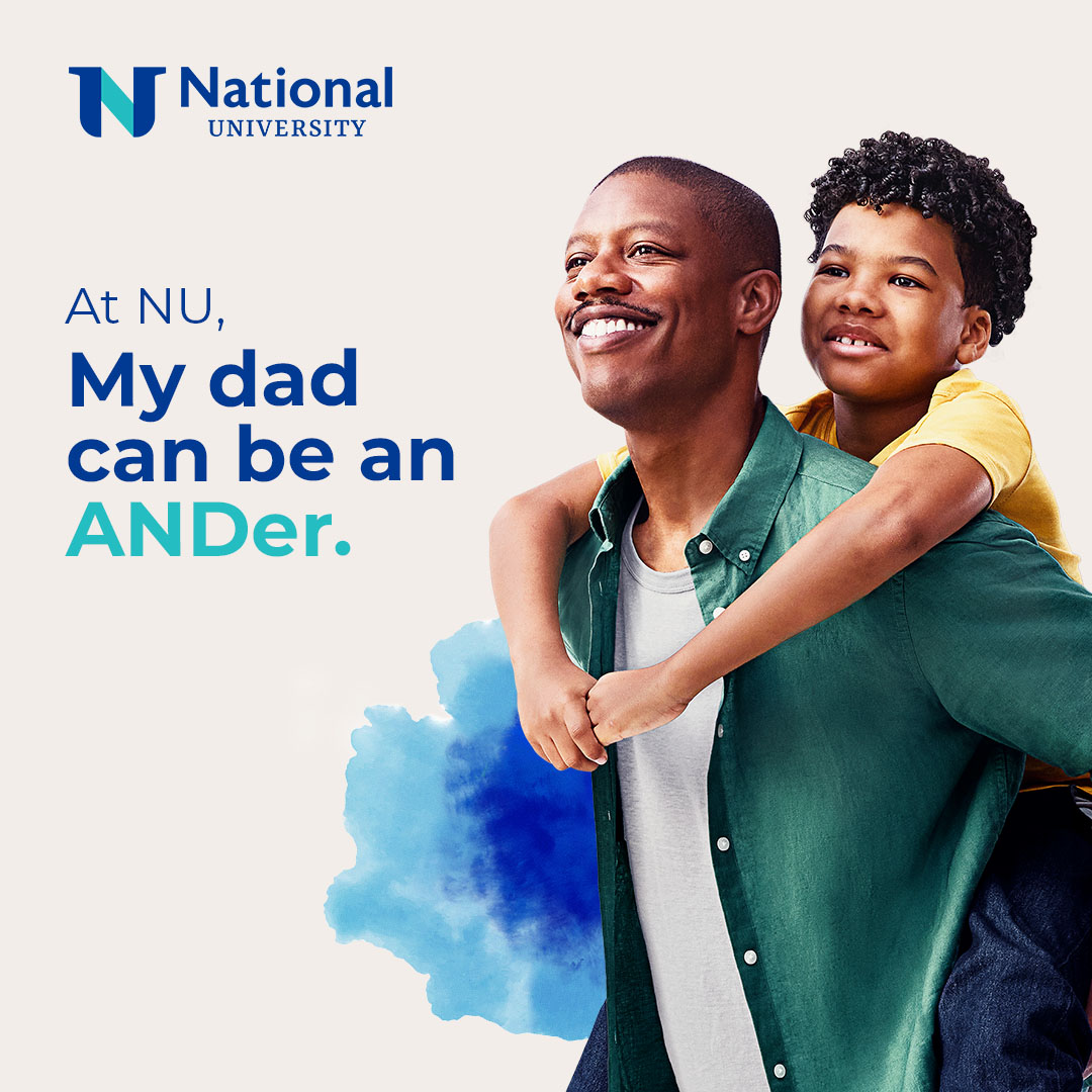 National University Facebook ad