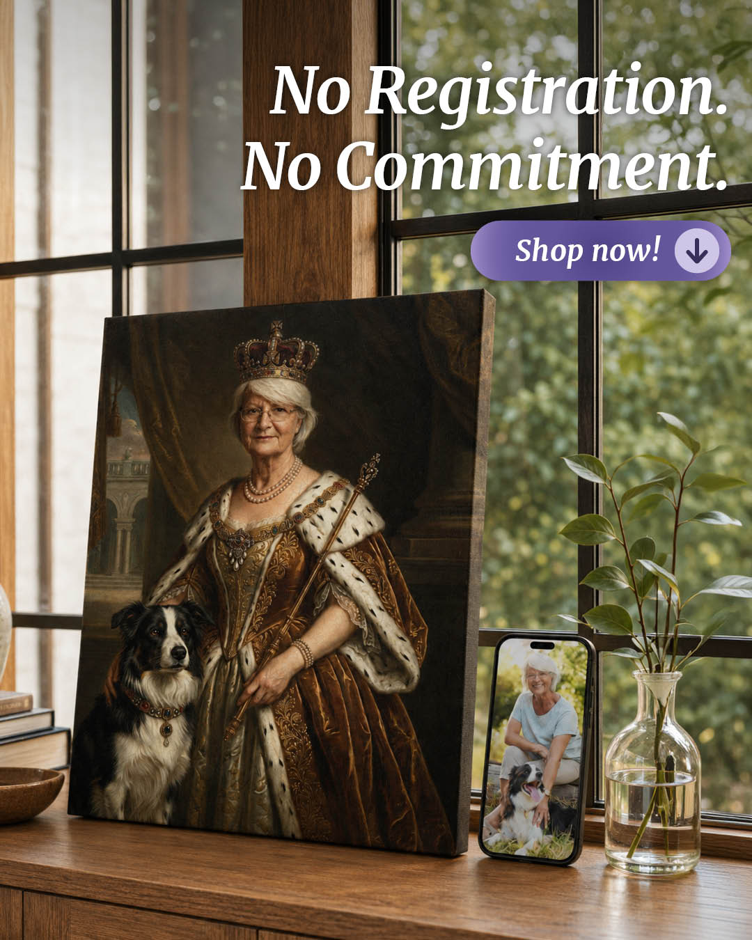Turn Me Royal Facebook ad