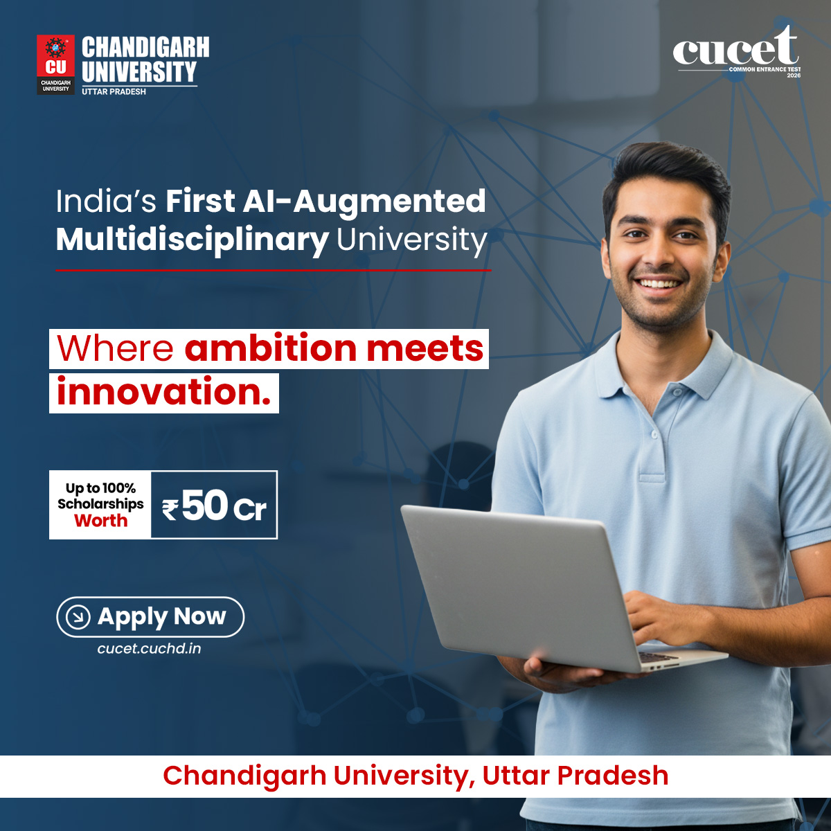 Chandigarh University UP Facebook ad