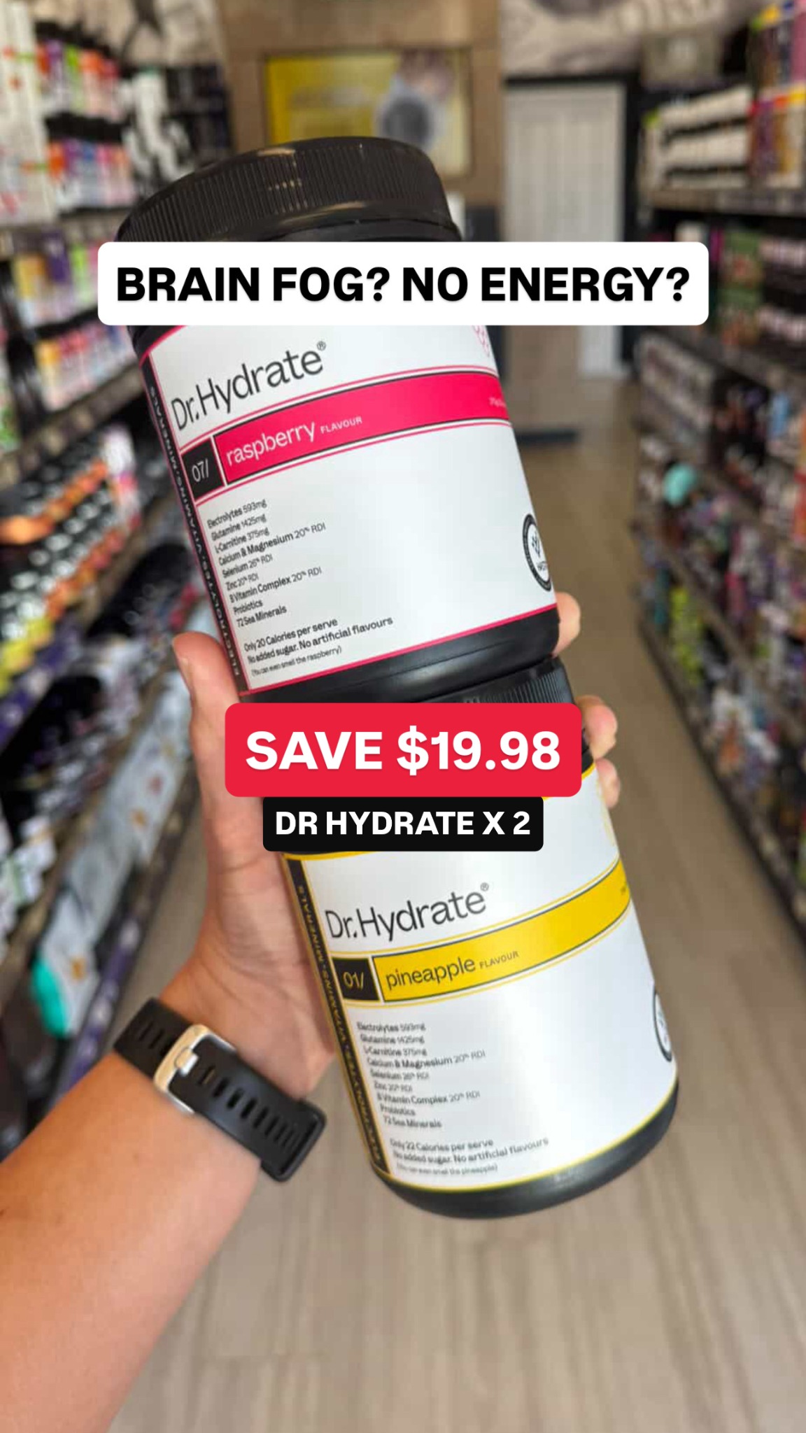 Australian Sports Nutrition Facebook ad