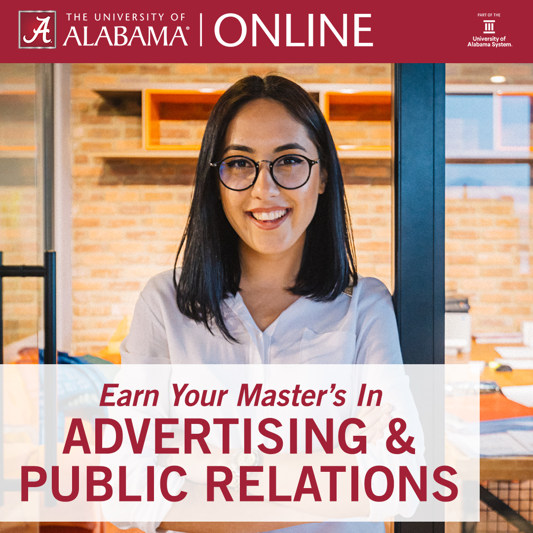The University of Alabama Online Facebook ad