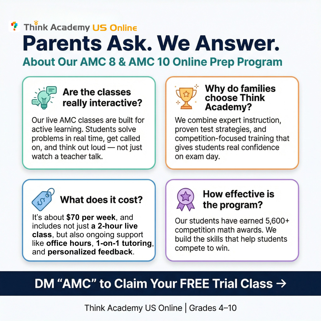 Think Academy US Online Facebook ad: Chat with us