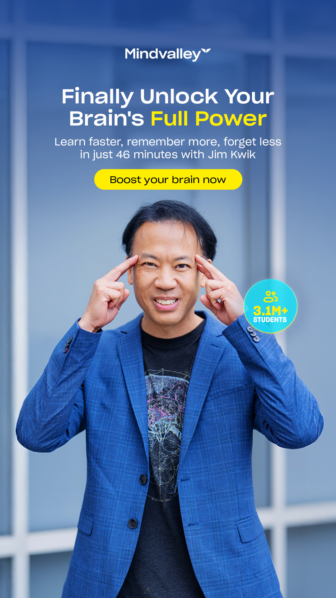 Mindvalley Facebook ad from Feb 17, 2026