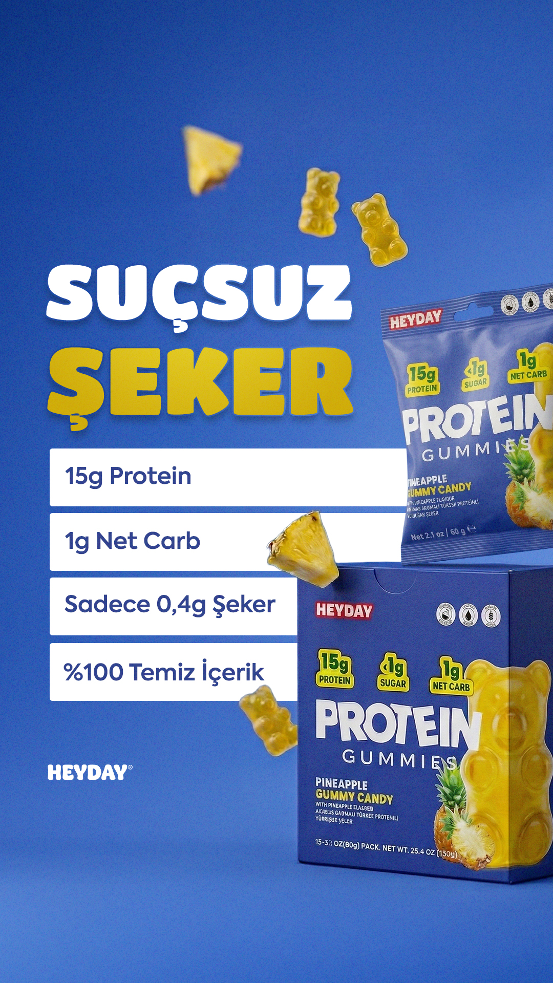 HeyDay Snacks Facebook ad from Apr 2, 2026