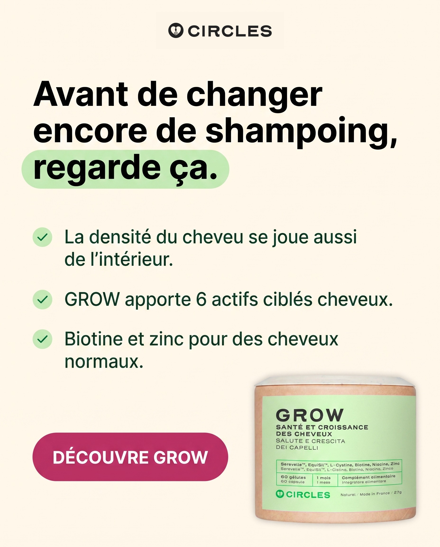 Circles Facebook ad