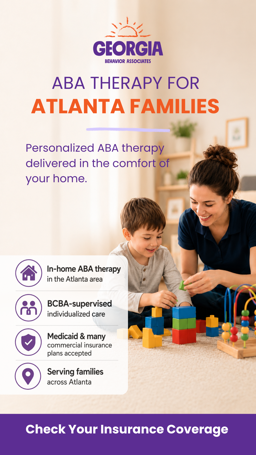 Georgia Behavior Associates Facebook ad