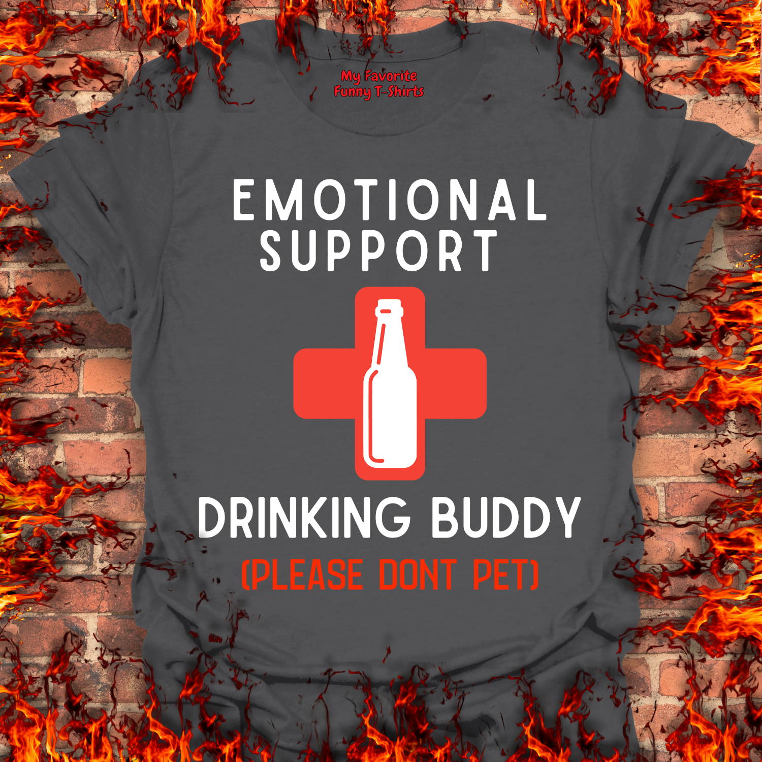 My Favorite Funny T-shirts Facebook ad: Everyone Smiles When They See These Shirt Designs!