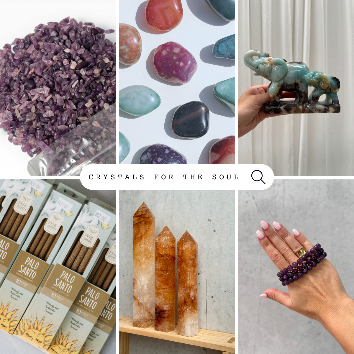 Kindred Crystal Warehouse Facebook ad: Our Signature Top Sellers Essentials