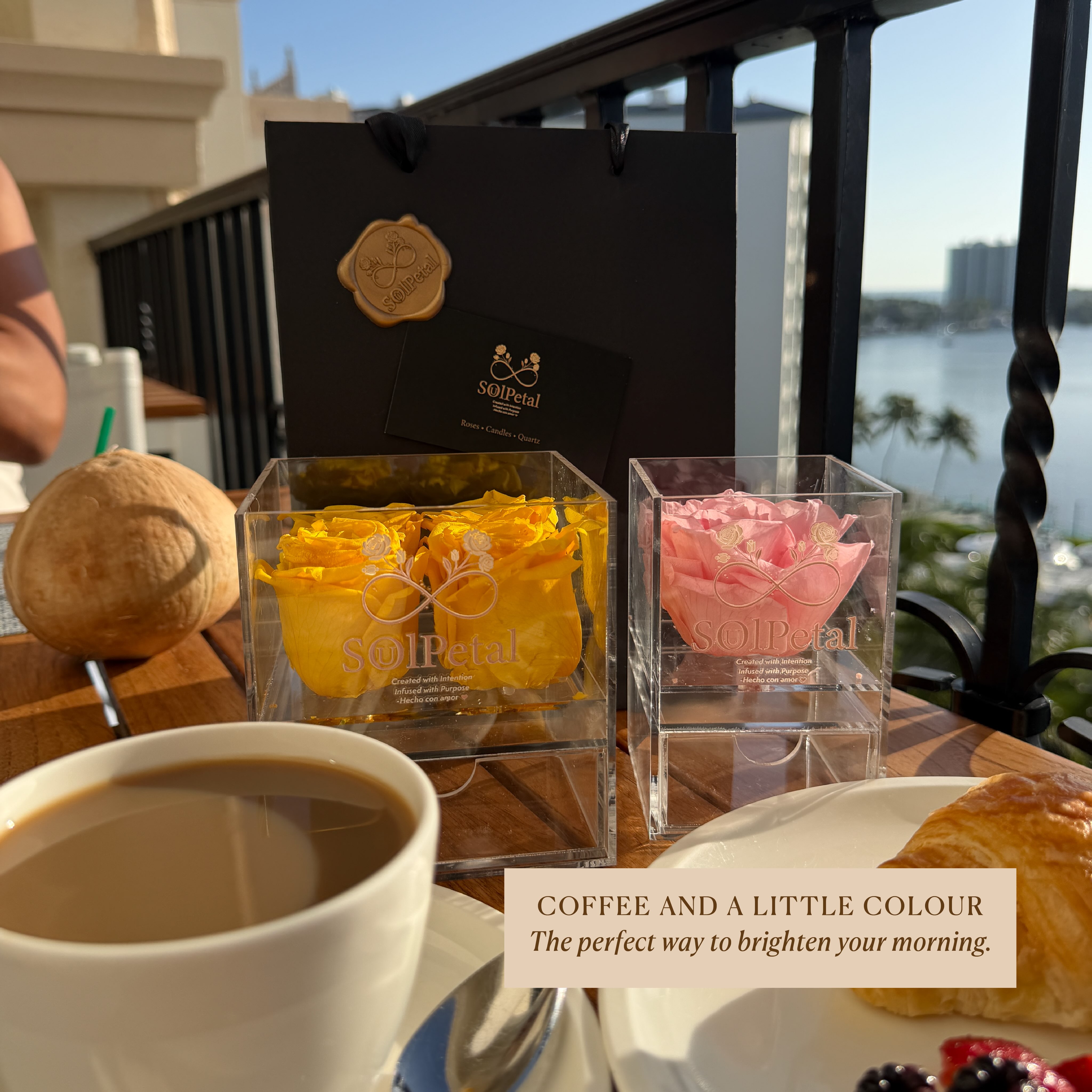Soul Petal Facebook ad: Coffee and a little colour - the perfect…
