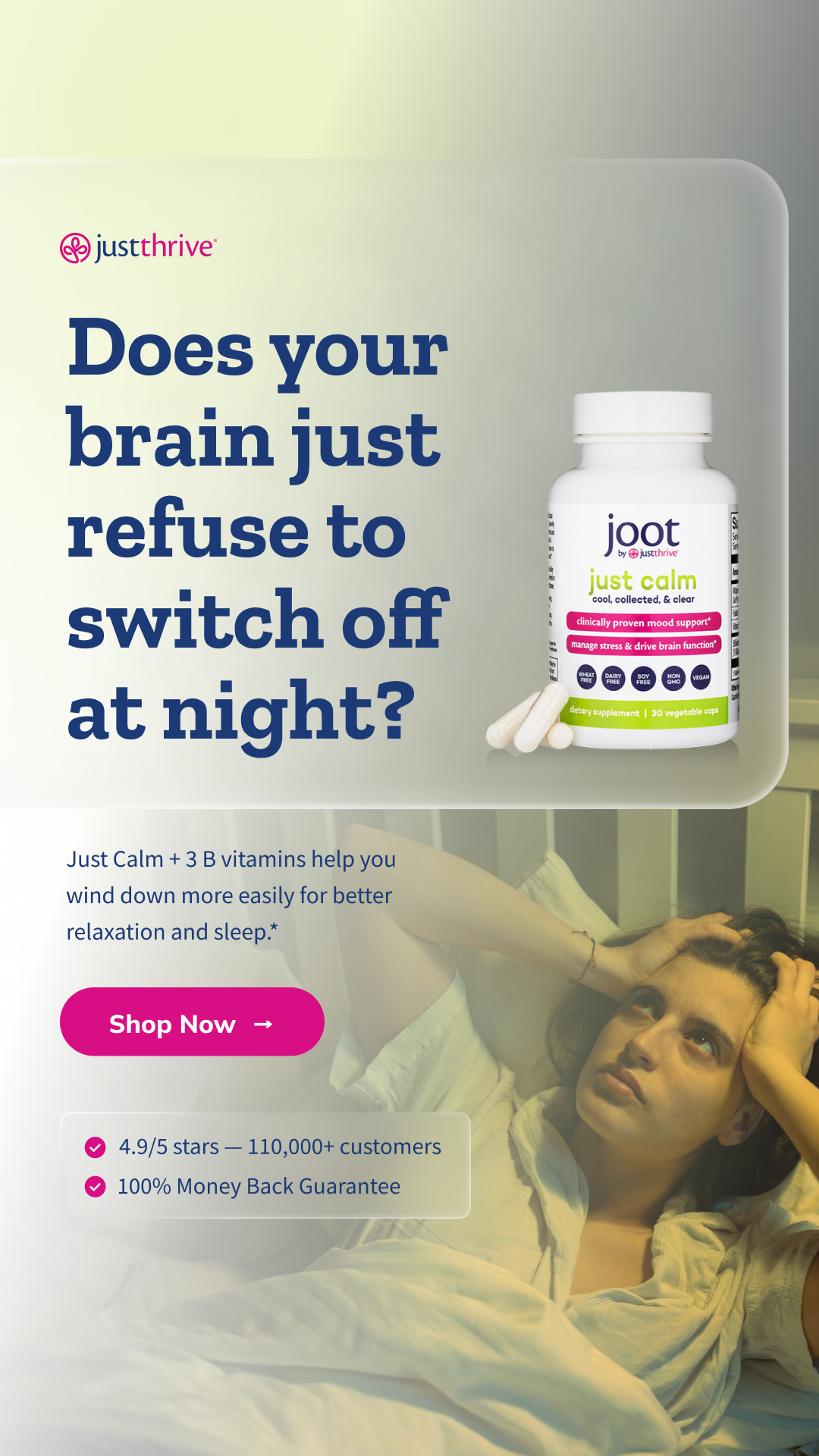 Just Thrive Facebook ad