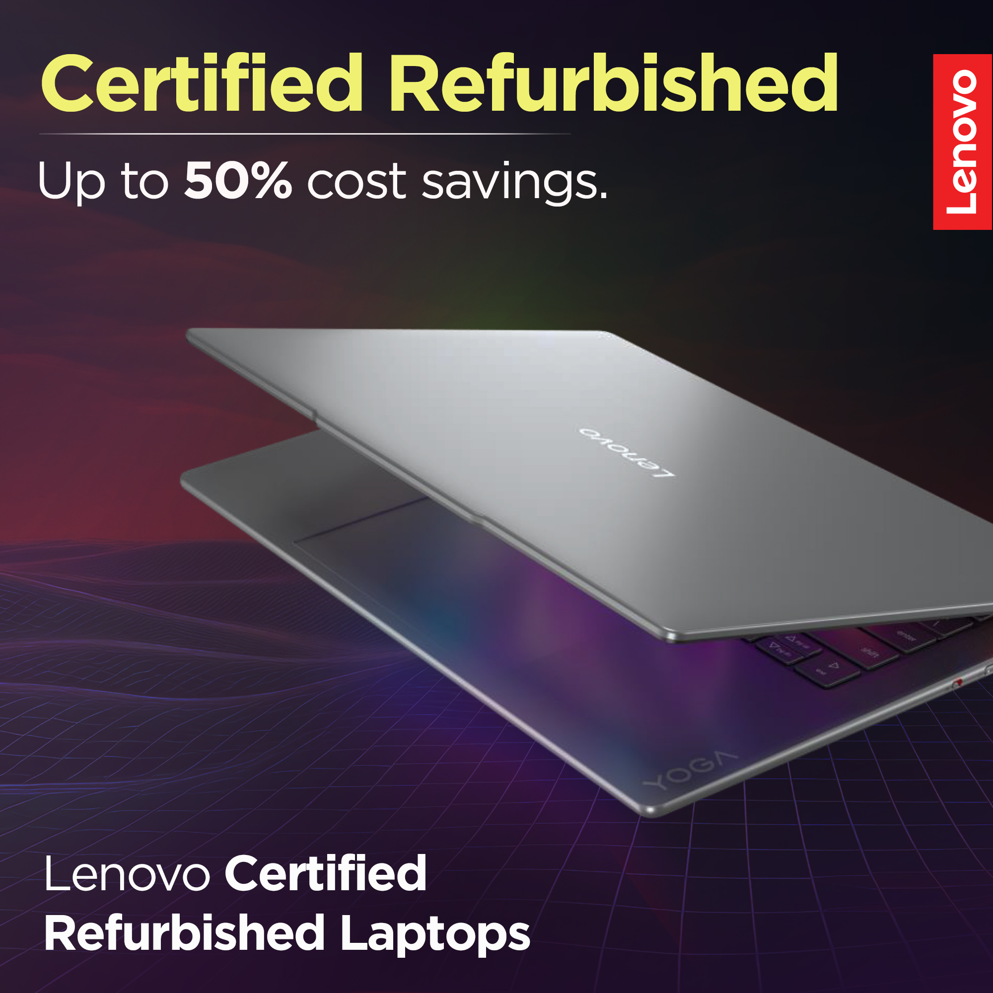 Lenovo India Facebook ad