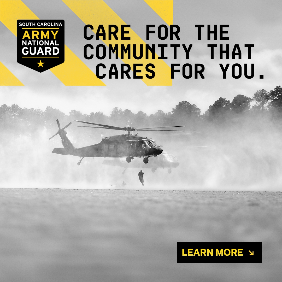 South Carolina Army National Guard Recruiting Facebook ad: Stand Up for South Carolina