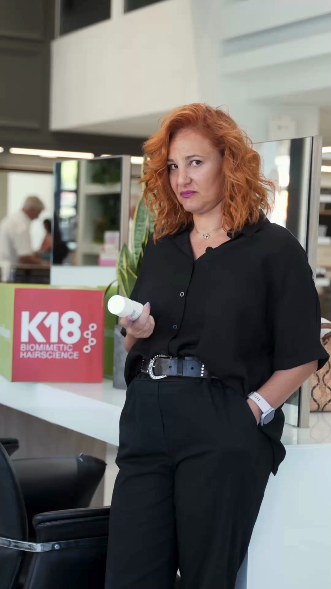 K18 Hair Greece Facebook ad: ΔΩΡΟ K18 AirWash dry shampoo 47ml