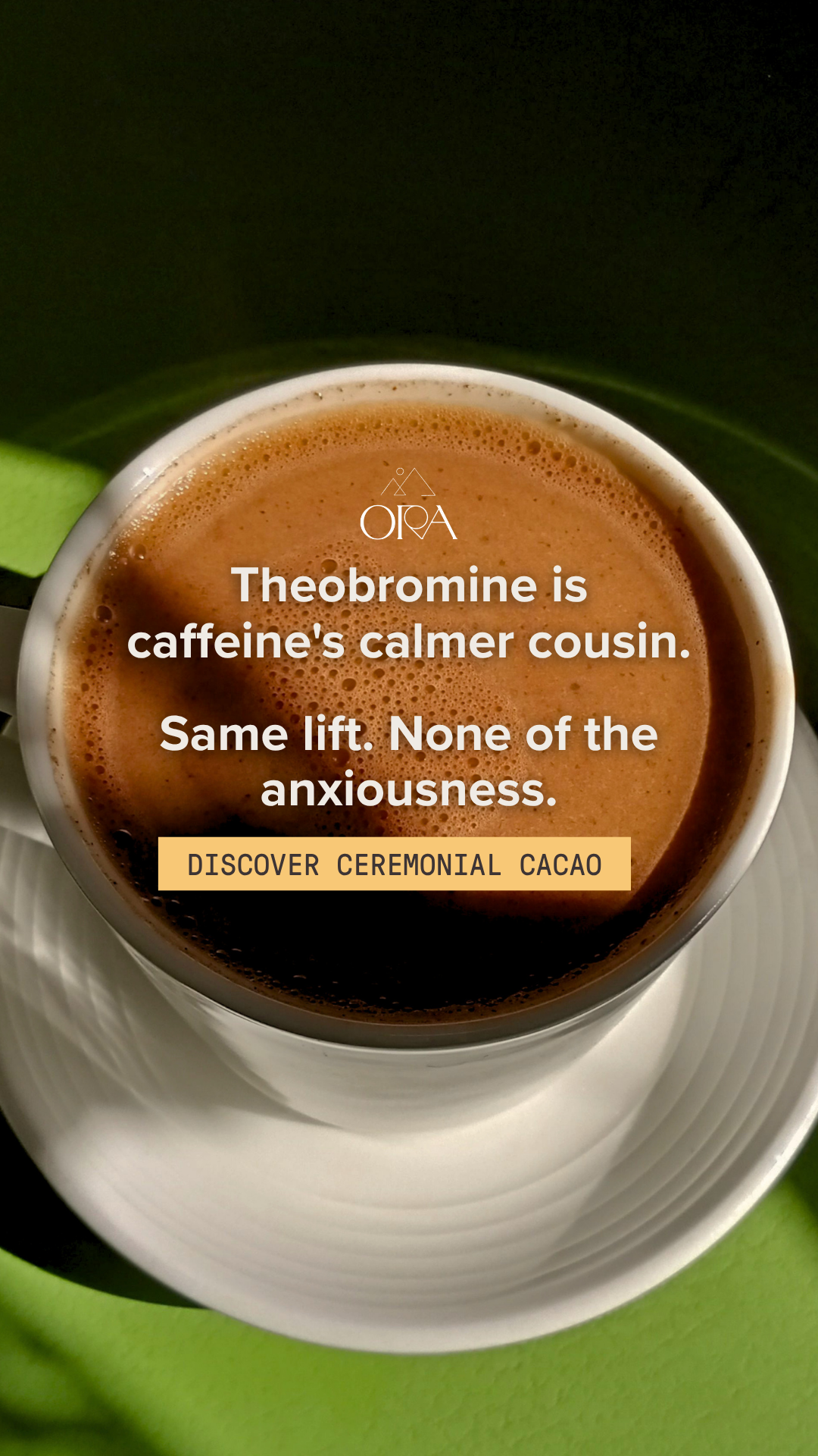 Ora Cacao Facebook ad