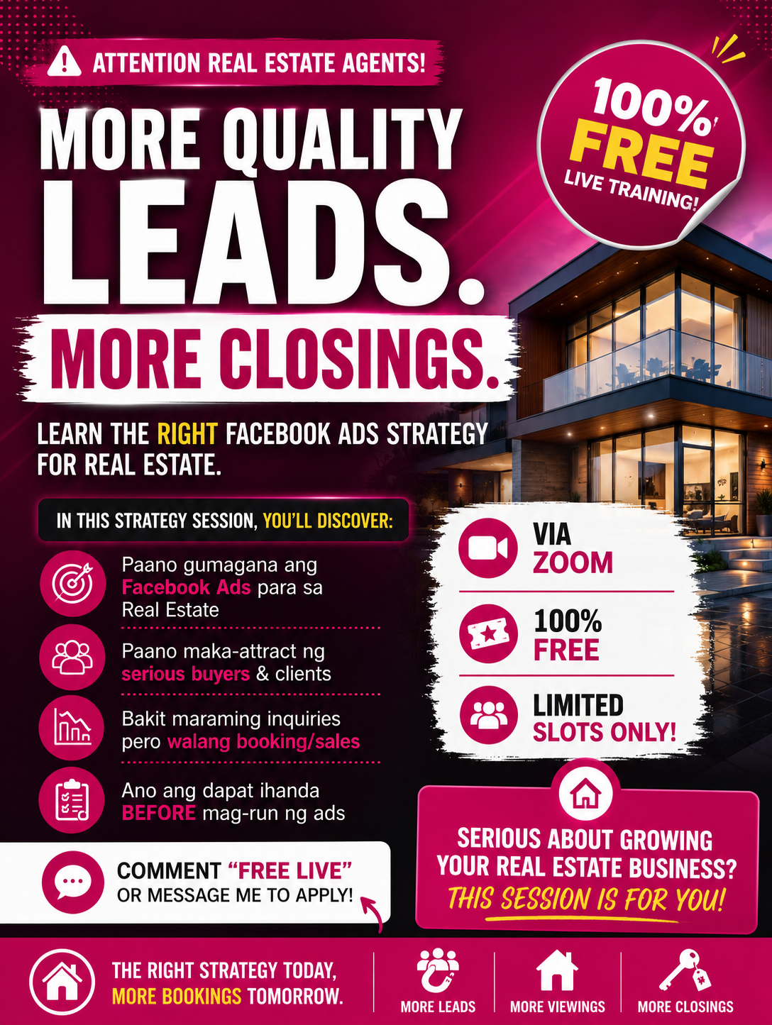 Meta Ad Skills Academy PH: CL Facebook ad: Get More Property Leads Using the RIGHT Strategy!