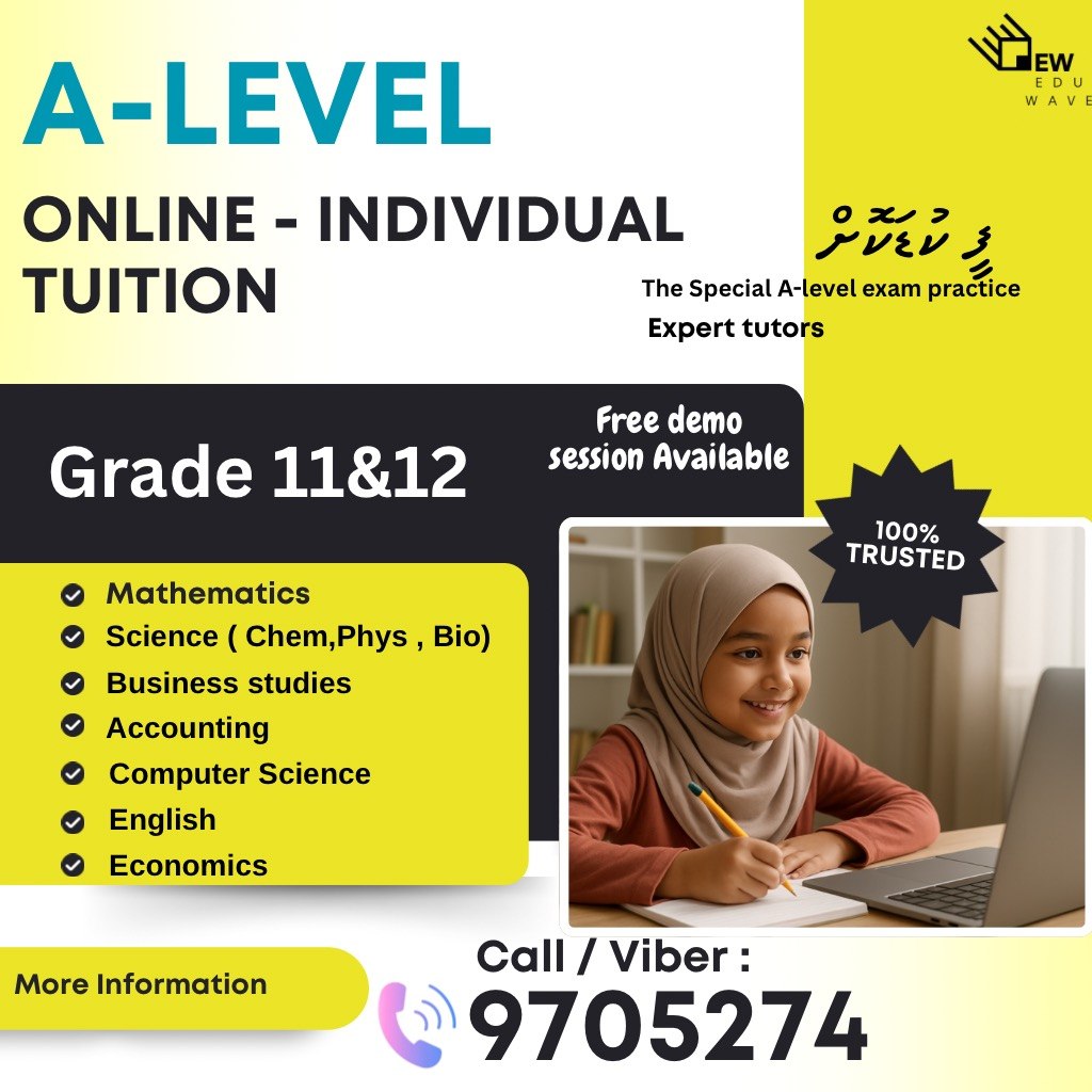 Edu wave Facebook ad: Edexcel A Level Online Tuition
