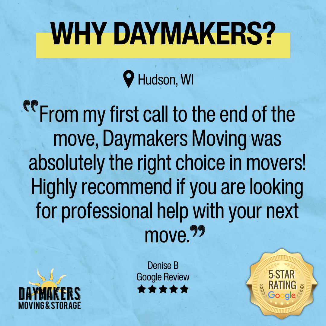 Daymakers Moving and Storage Facebook ad: Making a Twin Cities move?