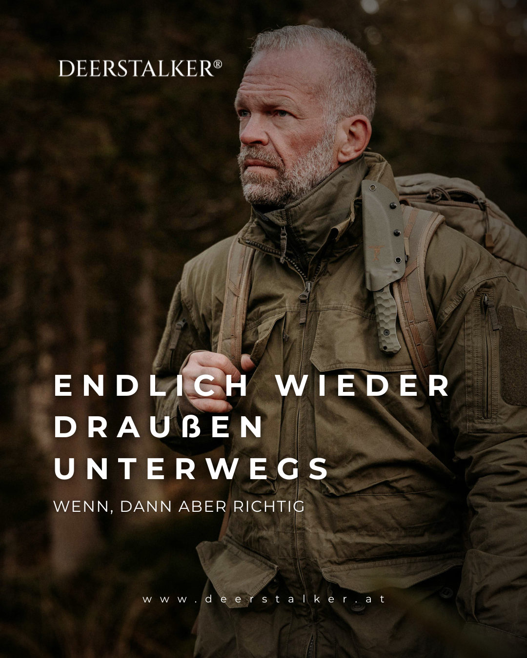 Deerstalker - Knives Built to Endure Facebook ad