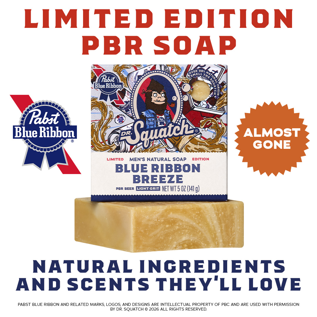 Dr. Squatch Facebook ad