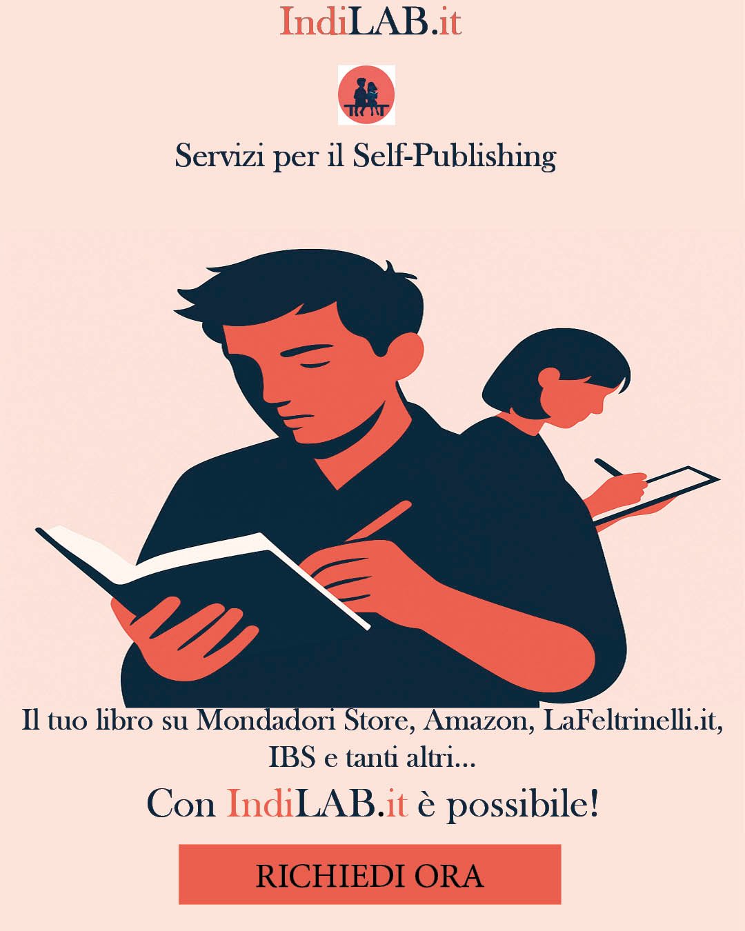 Indilab.it Facebook ad: Il Self-Publishing facile