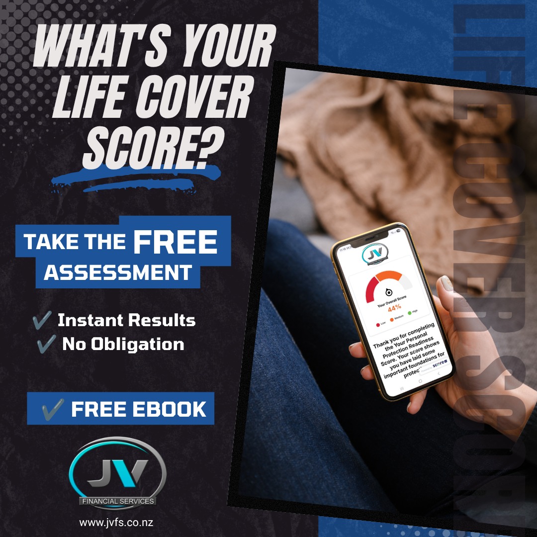JV Financial Services Ltd Facebook ad: What's Your Life Cover Score?