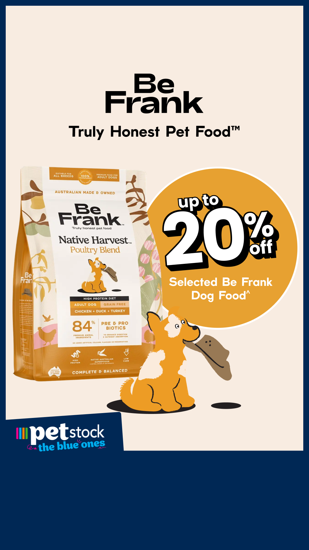Petstock Facebook ad