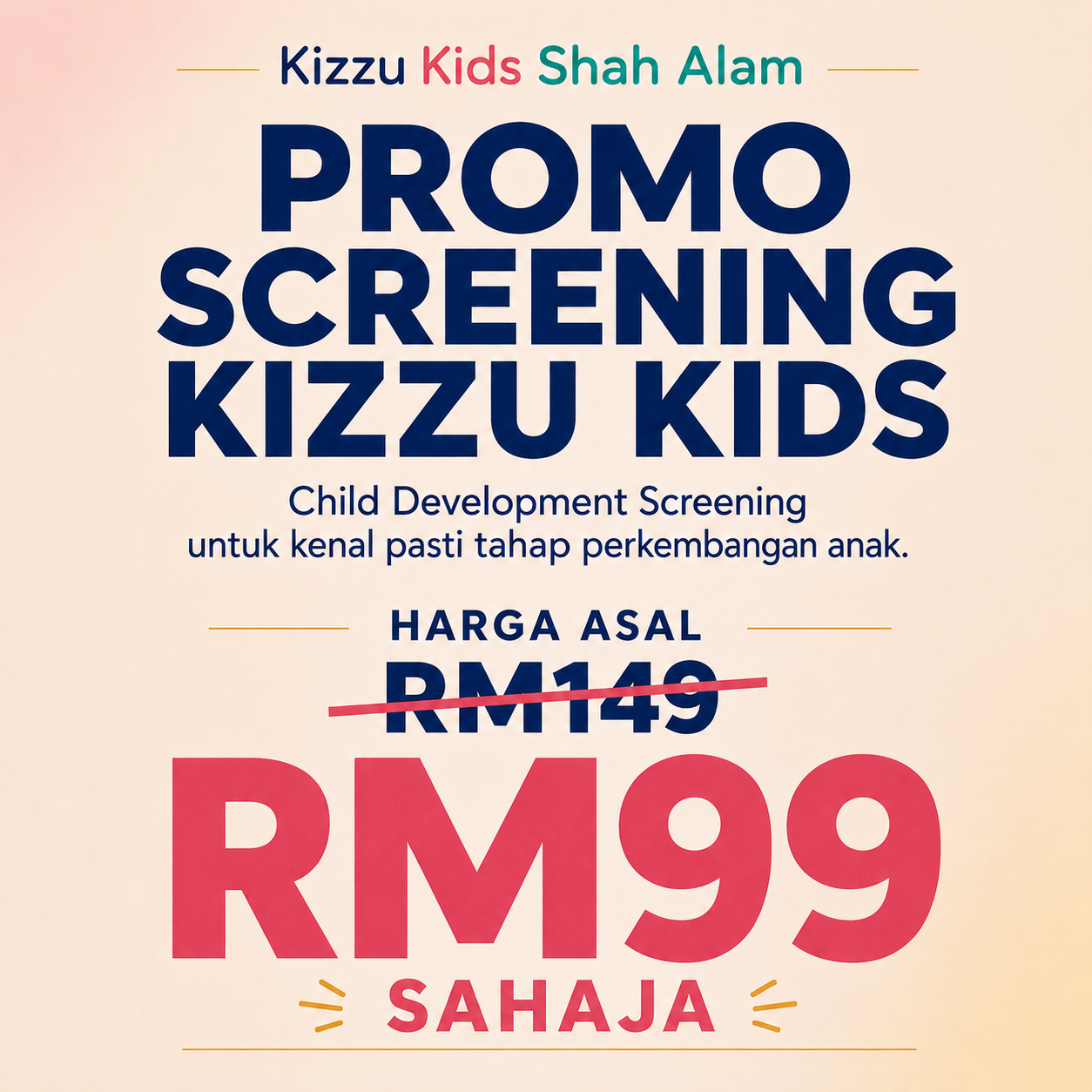 Kizzu Kids Facebook ad