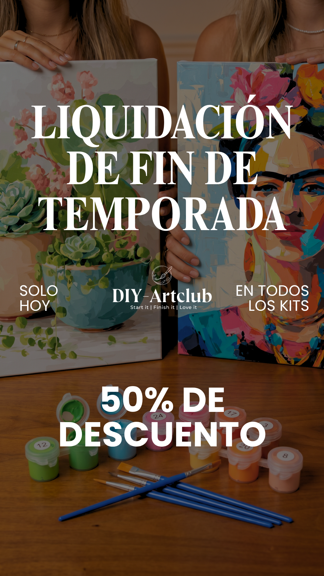 Diy Art Club Facebook ad