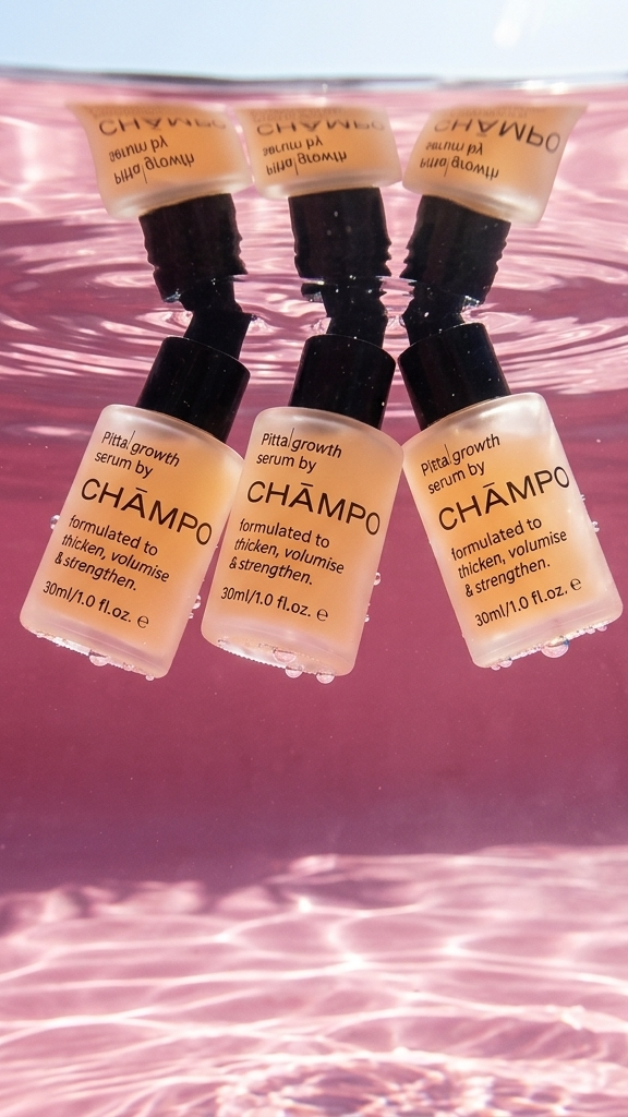Chāmpo Haircare Facebook ad