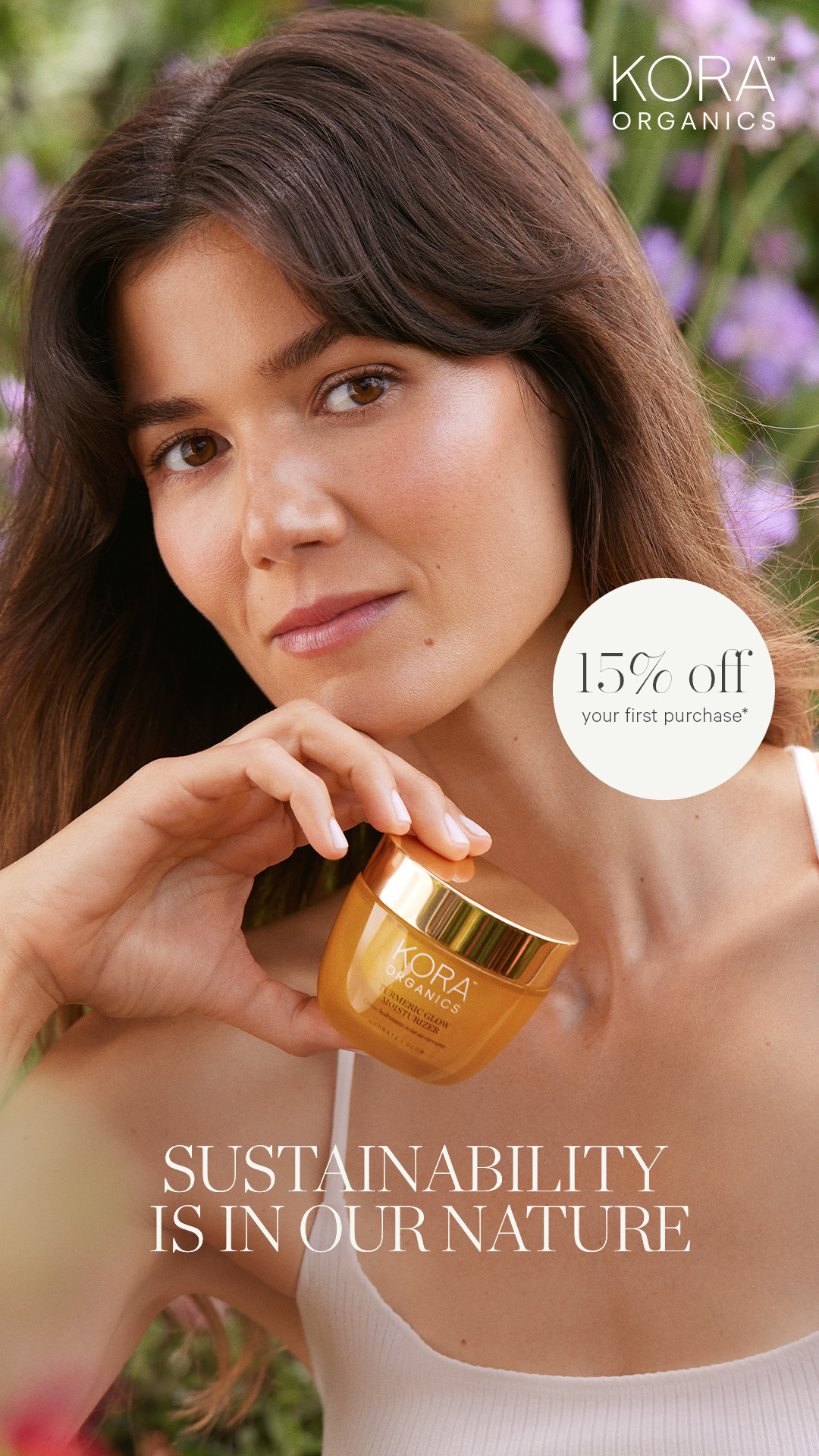 KORA Organics Facebook ad