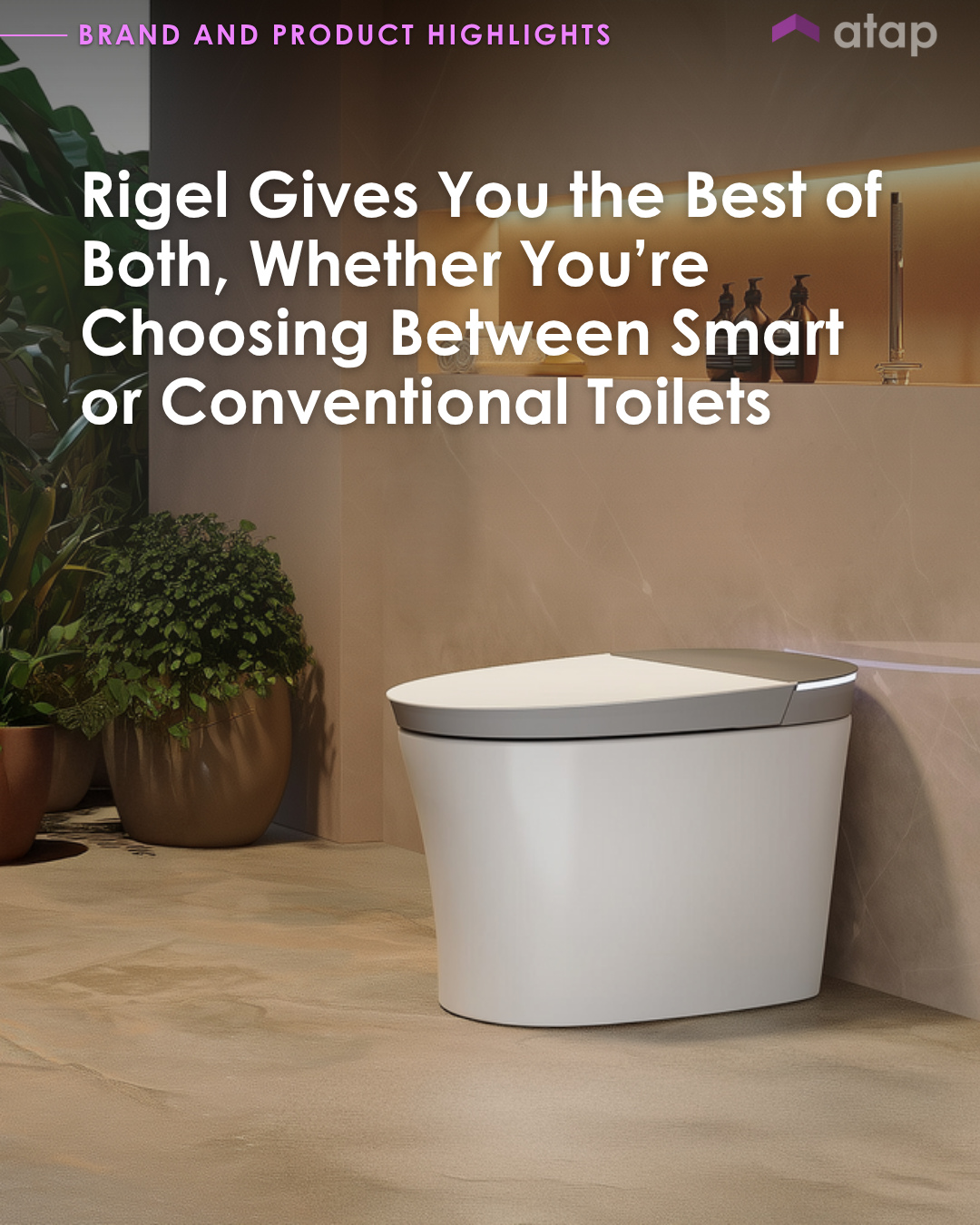 Atap Facebook ad: When it comes to choosing a toilet, it’s…
