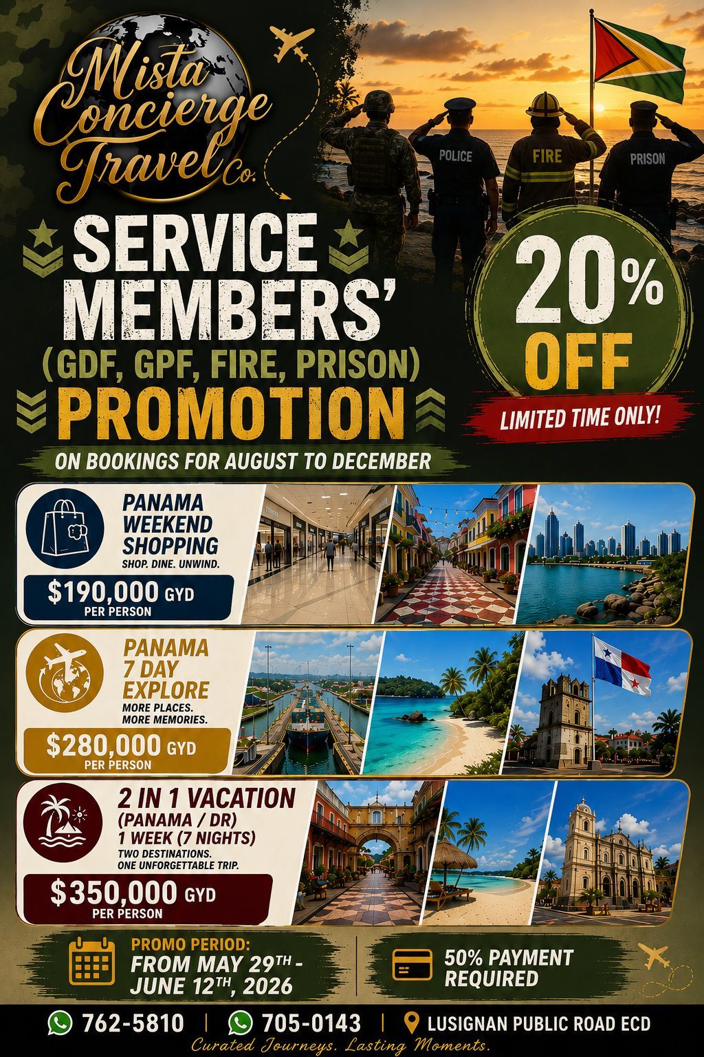 MISTA Concierge Travel CO. Facebook ad