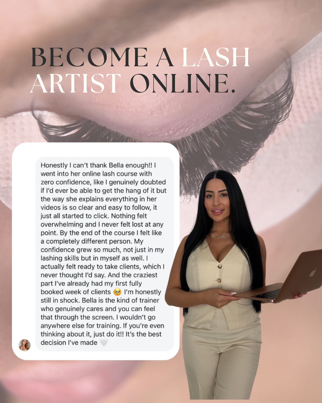 Beauty By Bella K Facebook ad