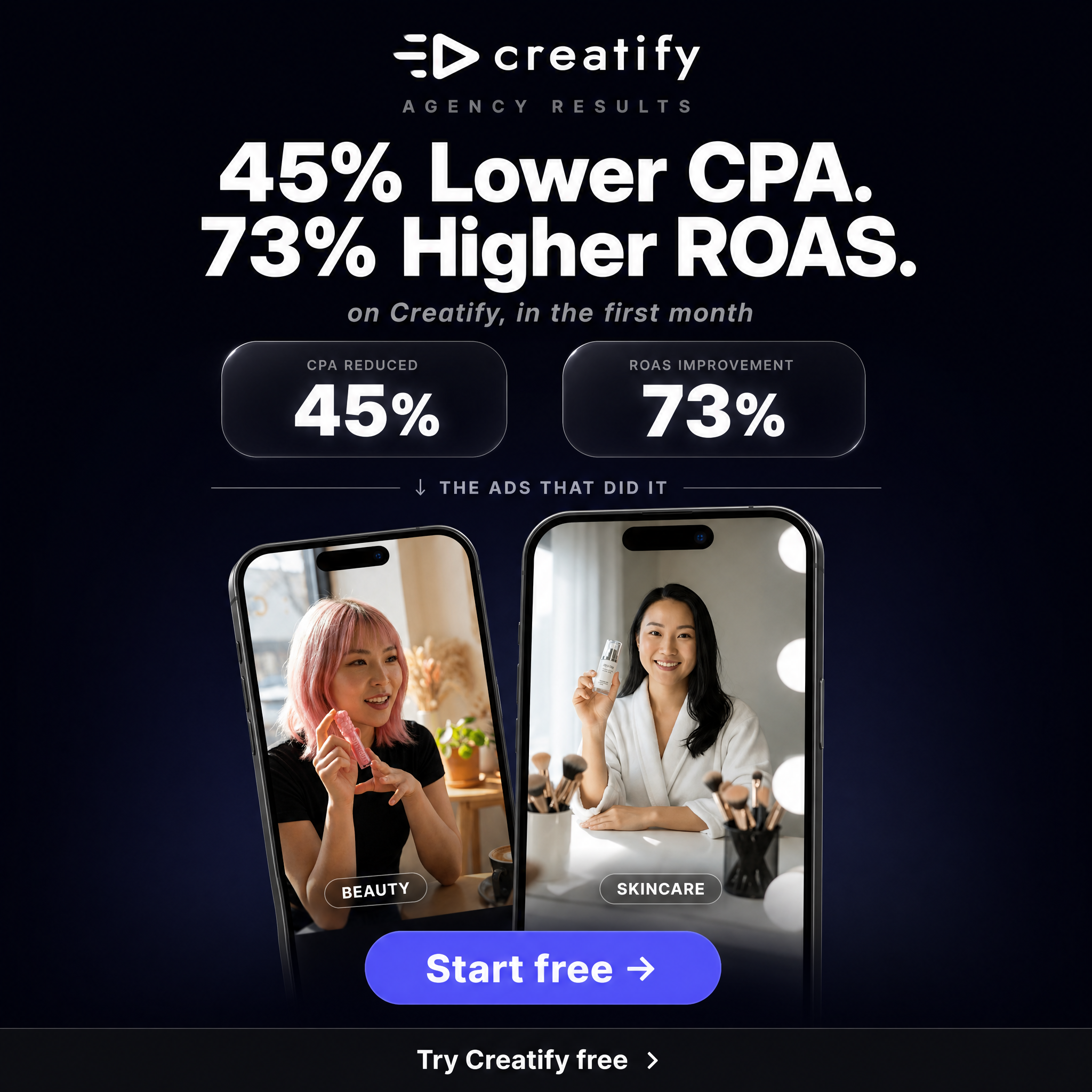 Creatify AI Facebook ad