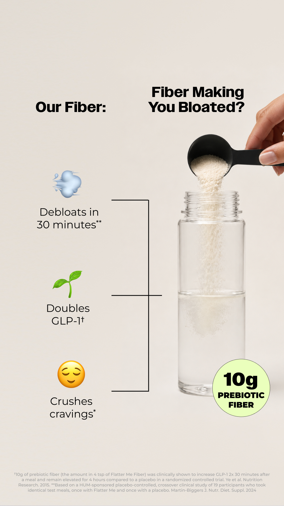 HUM Nutrition Facebook ad