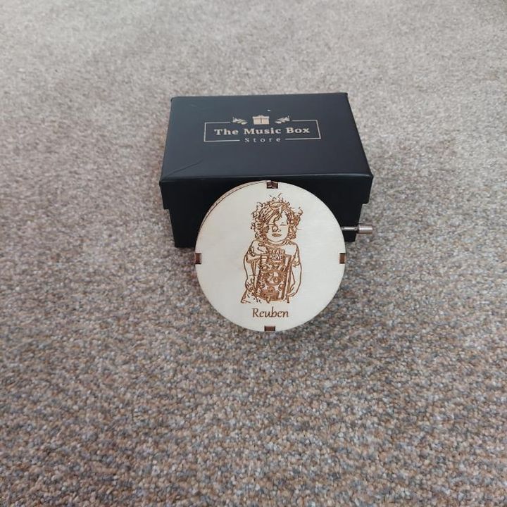 The Music Box Store Facebook ad: Custom Gifts They Won't Forget