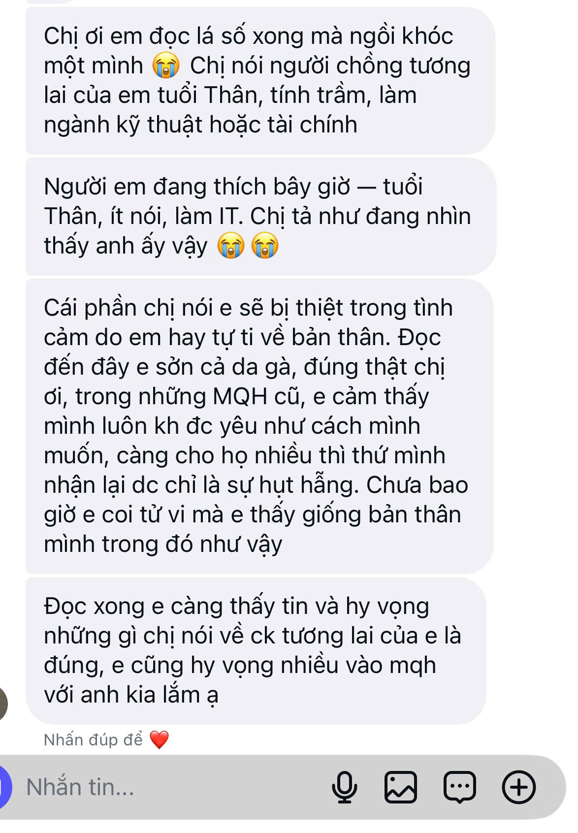 Cừu Bông Tarot Facebook ad: CHUYỆN TÌNH DUYÊN CỦA BẠN - KHI NÀO…