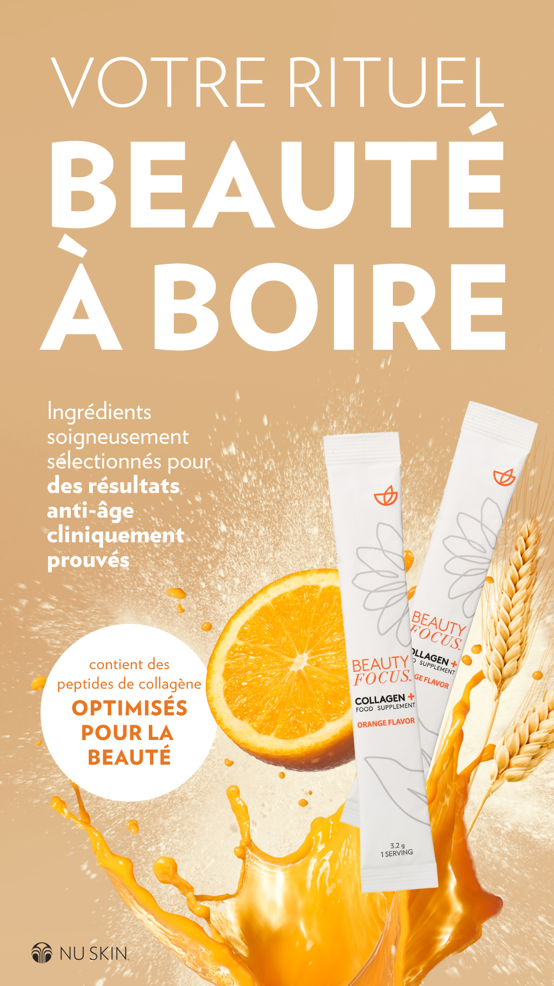 Nu Skin Europe Facebook ad from Apr 10, 2026