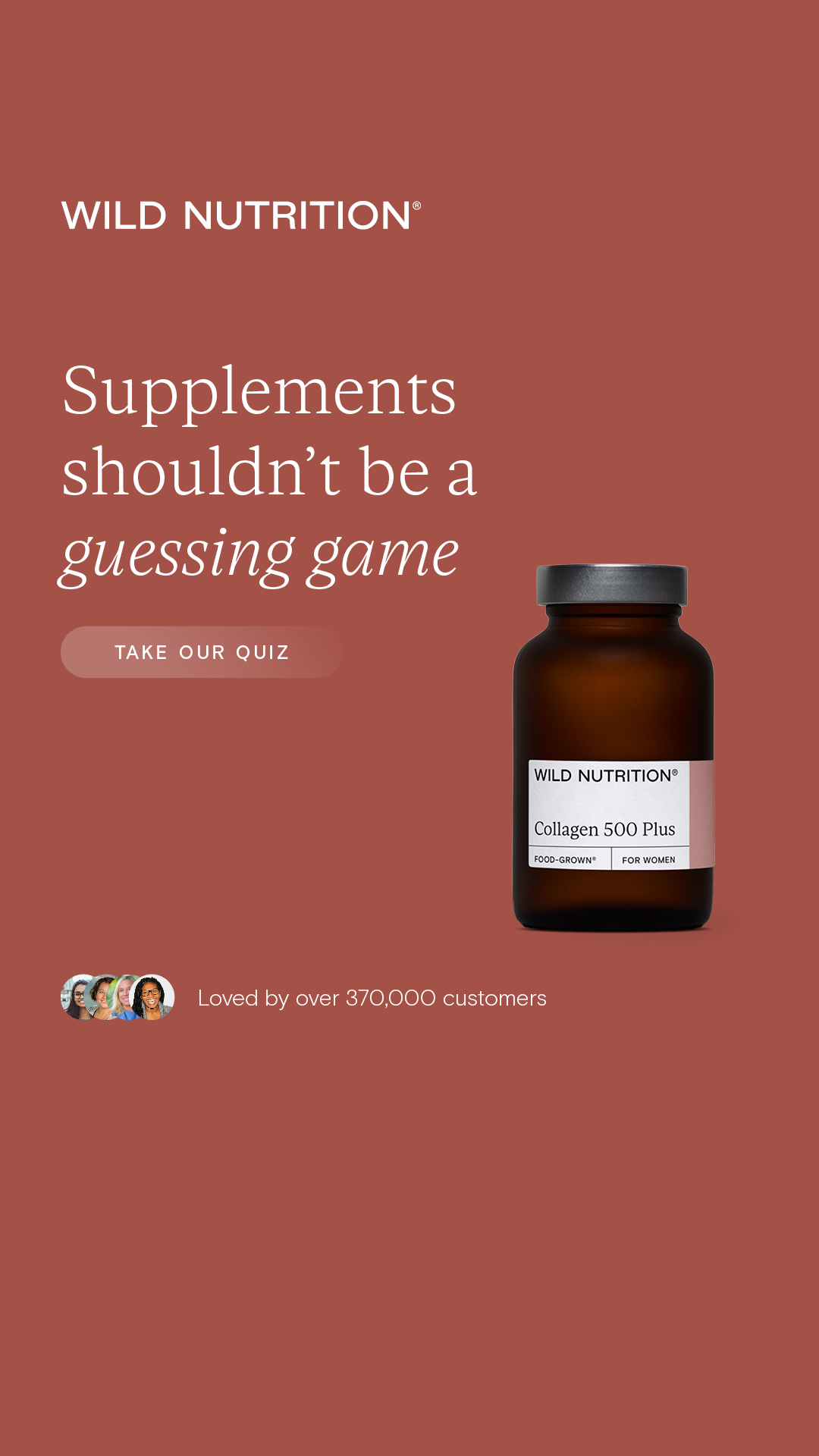 Wild Nutrition Facebook ad