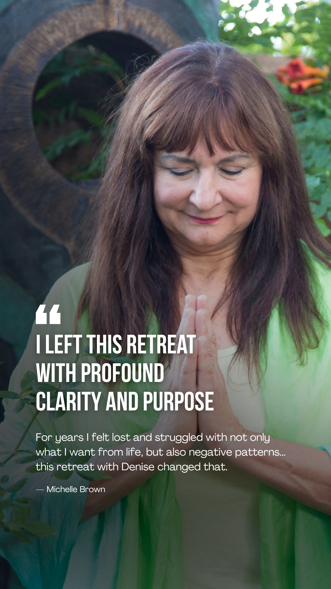 Denise Linn Facebook ad: Awaken Your Inner Wisdom in Santa Fe